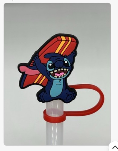 Disney stitch angel straw - disney,