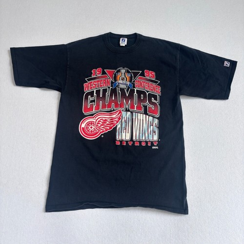 Vtg detroit red - vtg, wings
