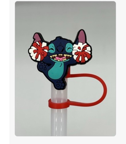 Disney stitch angel - angel, straw