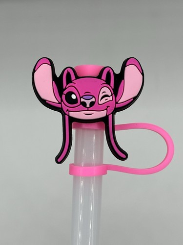 Disney stitch angel straw - stitch,