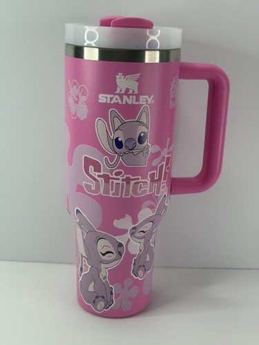 Custom pink stitch 40oz - stitch,