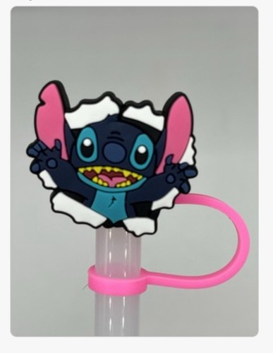 Disney stitch angel straw - disney,