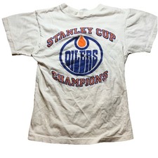 Vintage 80s Stanley Cup Oilers